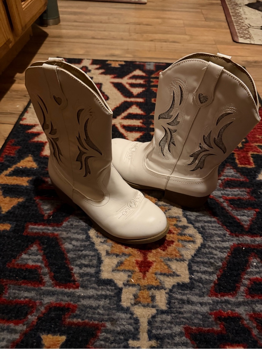 White girl Western cowgirl Boots